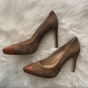 Banana Republic suede pumps